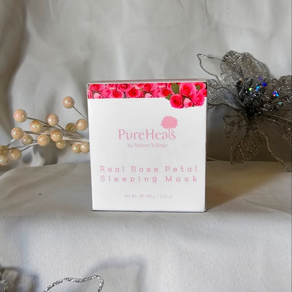 BNIB Pureheals Real Rose Petals Sleeping Mask.